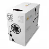 Kabel sieciowy Solarix SXKD-5E-UTP-PE UTP CAT5E 305m czarny