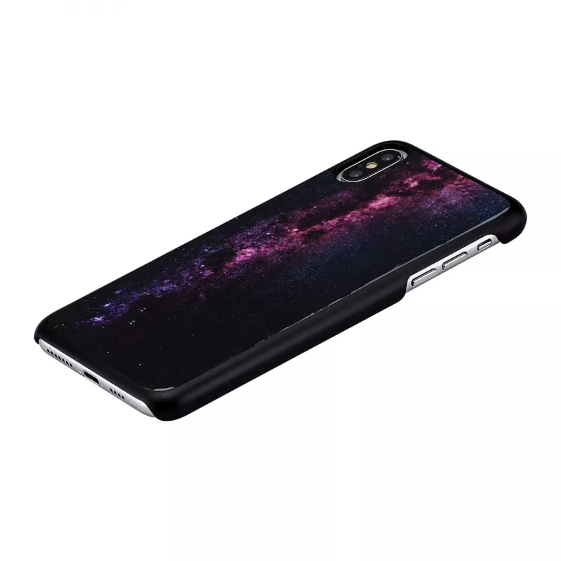 Etui telefoniczne iKins do iPhone XS Max — milky way Czarny