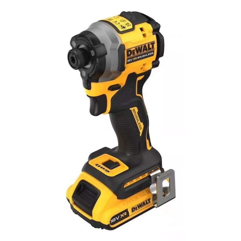 18v klucz udarowy 3 biegi; 208nm; walizka; 2x2ah