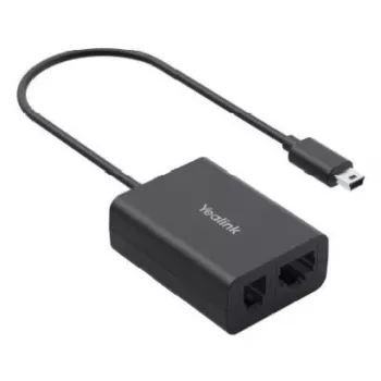 Adapter EHS Yealink EHS62 — akcesorium do zestawu słuchawkowego/słuchawek, czarny