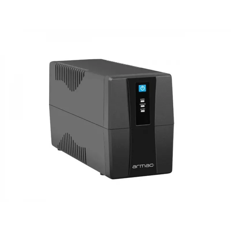 UPS ARMAC HL/850E/LED/V2 — Line-Interactive 0,85 kVA, 480 W, akumulator 12 V 7 Ah, 2× gniazda typu E, AVR, 40 dB