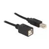 Kabel USB DeLOCK USB2.0-B 2 m USB B Czarny