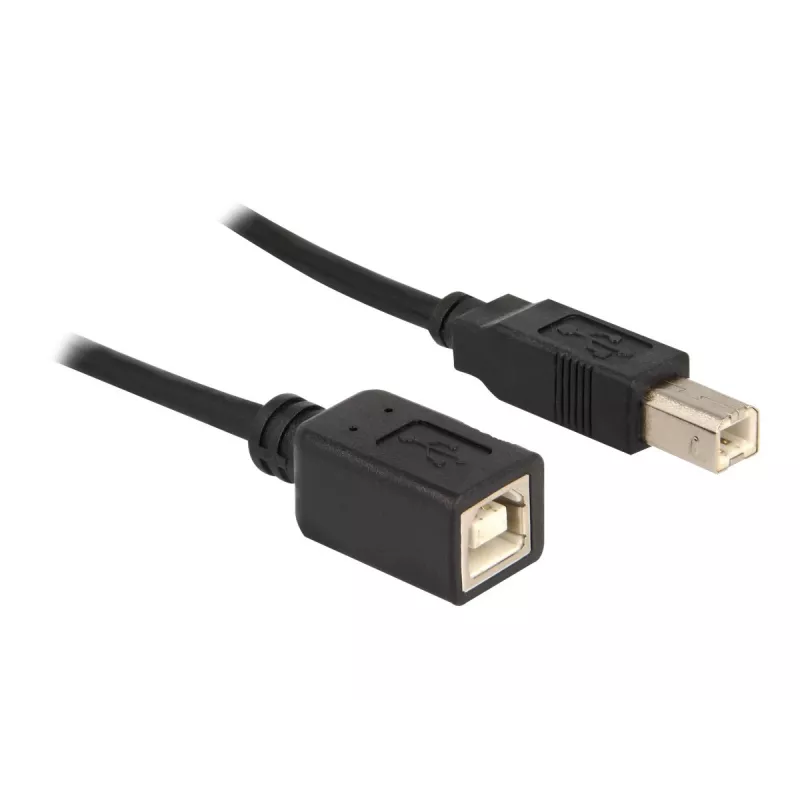 Kabel USB DeLOCK USB2.0-B 2 m USB B Czarny