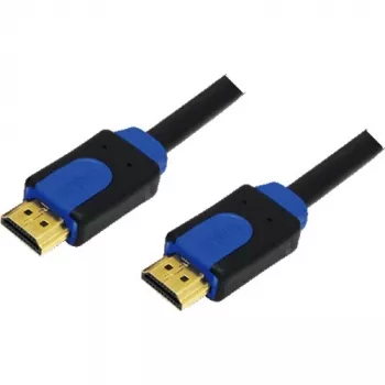 Kabel HDMI LogiLink CHB1102 2m Typ A Czarny/Niebieski, 8,16 Gbit/s