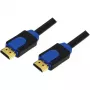 Kabel HDMI LogiLink CHB1102 2m Typ A Czarny/Niebieski, 8,16 Gbit/s