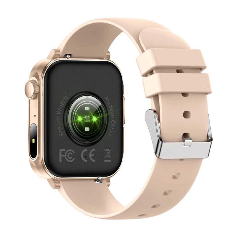 Smartwatch Colmi P80 (złoty) — Złote wykończenie Colmi P80