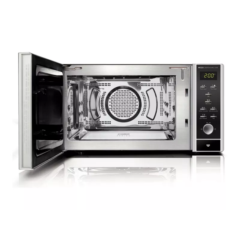 Caso | Kuchenka mikrofalowa | MCG 25 | Wolnostojąca | 25 L | 900 W | Konwekcja | Grill | Czarny
