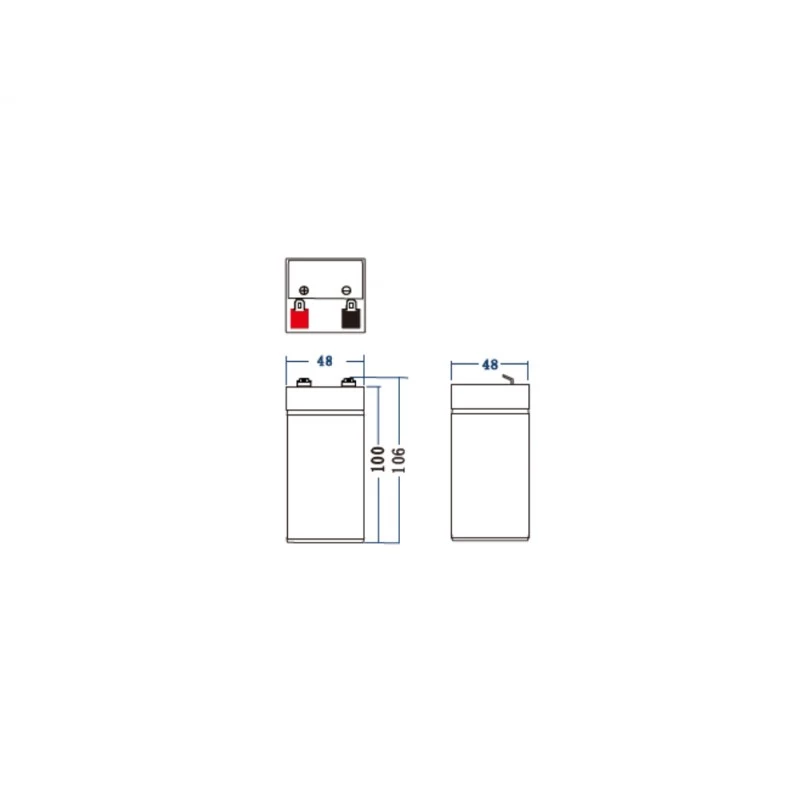 Akumulator UPS Green Cell AGM36 VRLA AGM 4 V 4.5 Ah