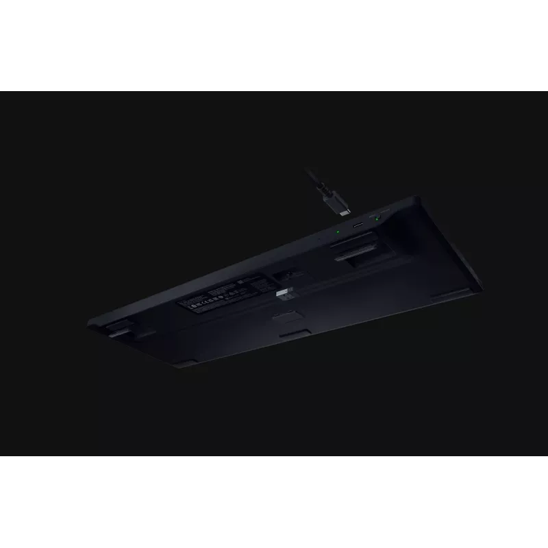 Klawiatura Razer CzarnyWidow V4 Low-Profile HyperSpeed mechaniczna RGB bezprzewodowa