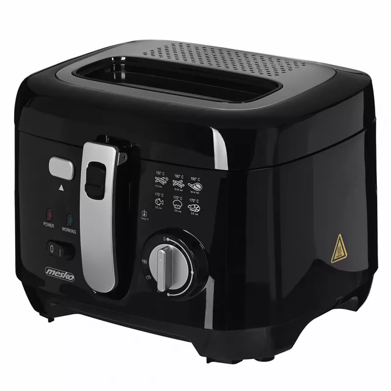 Frytkownica Mesko Home MS 4908 Pojedyncza 2.5 L 1800 W Czarno-szara