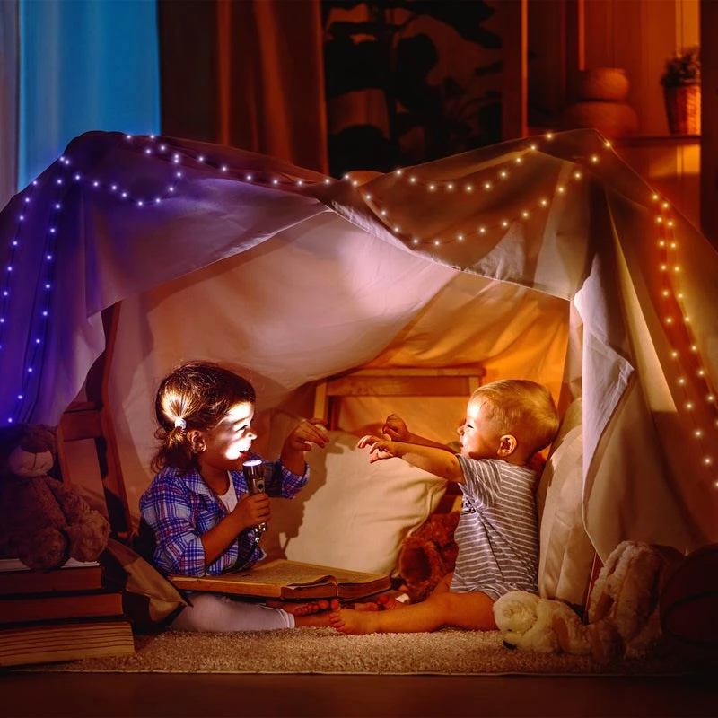 Girlanda LED Twinkly TWD200STP-TEU wielokolorowa taśma wewnętrzna, odstęp 5 cm, IP20, przezroczysty kabel