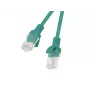 Kabel sieciowy LANBERG Cat5e RJ-45 do RJ-45 PCU5-20CC-0025-G, 0,25 m, zielony, U/UTP