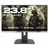 Monitor komputerowy JAPANNEXT JN-IPS238FHD200F-HSP-CAMO 61 cm (24 cale) 1920 x 1080 pikseli Full HD LCD Czarny