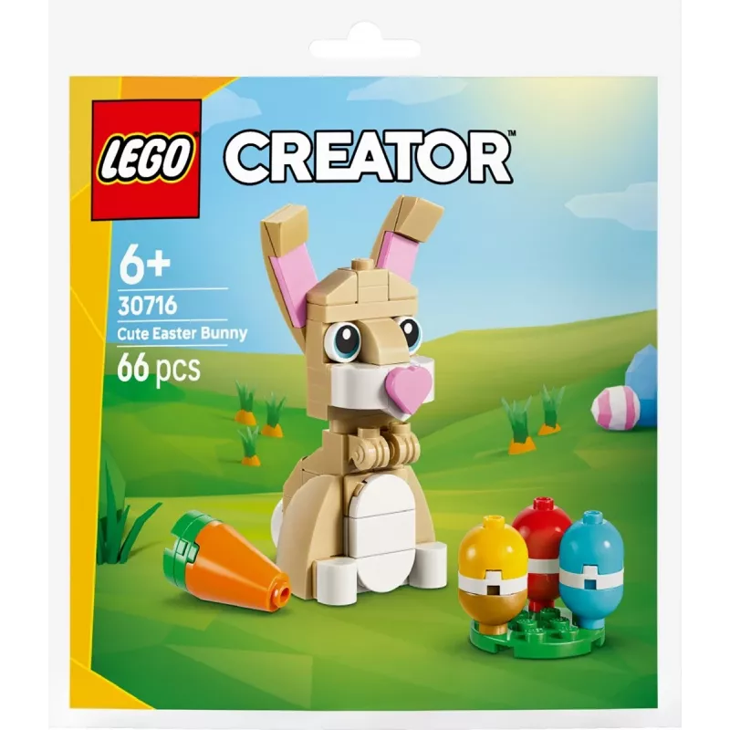 Klocki Creator 30716 Słodki Zajączek Wielkanocny