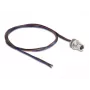 DeLOCK kabel do montażu panelowego M8, kodowanie A, 3-pinowy, żeński, 0,5 m