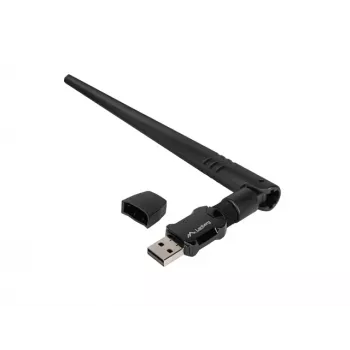 Lanberg Karta sieciowa bezprzewodowa USB Adapter NC-0900-WIE USB 2.0 Dual Band AX900 1 antena zewnętrzna