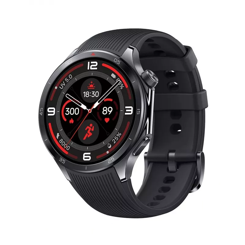 OnePlus Watch 3 Obsidian Titanium smartwatch, 1,5 cala AMOLED, GPS