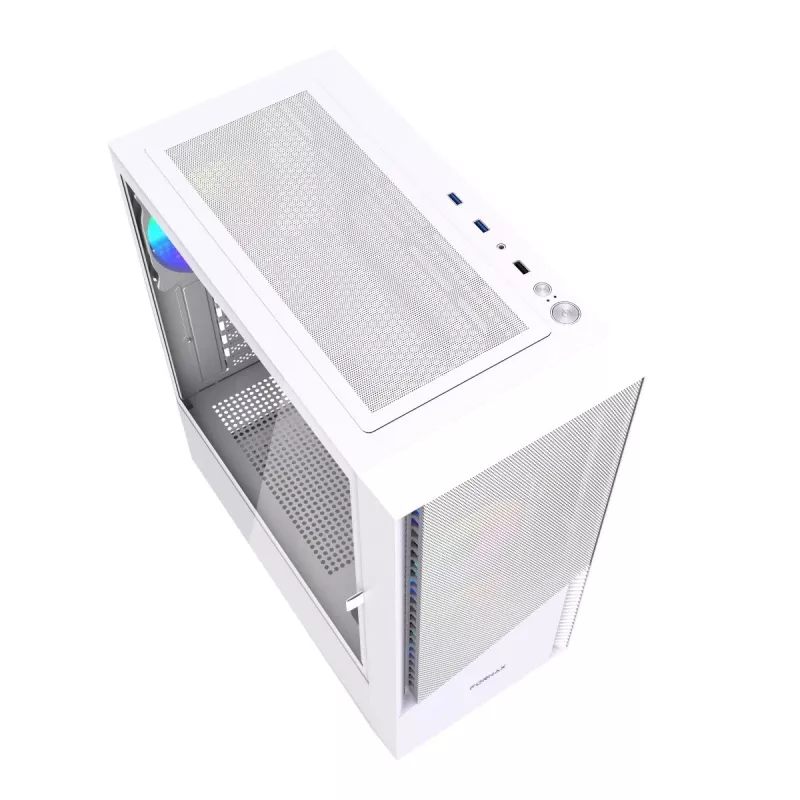 Obudowa PC Midi Tower Fornax 4300 ATX biała