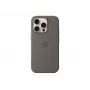Apple iPhone 16 Pro Silikonowe etui z MagSafe - Kamienny Szary