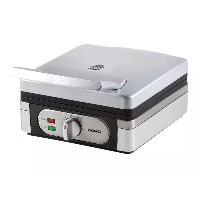Gofrownica Domo DO 9047 W 2 gofry 1400 W srebrna