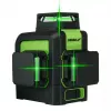 Poziomica laserowa Dedra MC0904 zielony — zasięg 30 m, zielona wiązka, kompaktowa konstrukcja