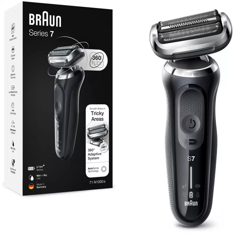 Braun Series 7 71-N1000s Golarka foliowa Czarny