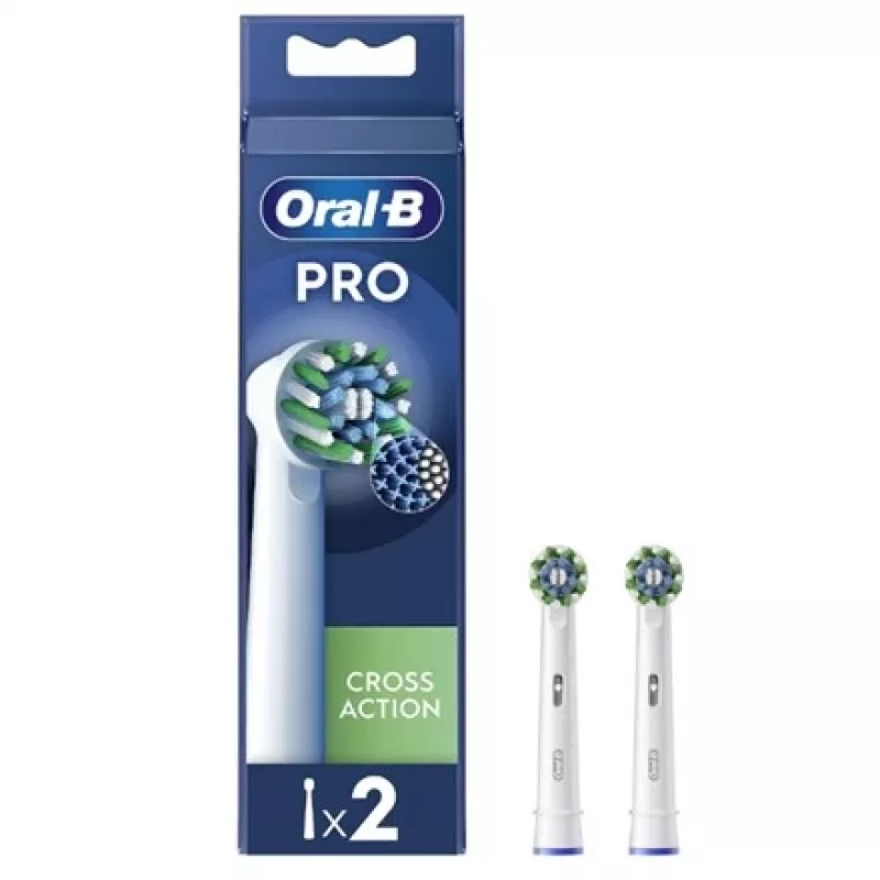 Oral-B EB50RX-2 CrossAction wymienne końcówki szczoteczki, 2 szt.