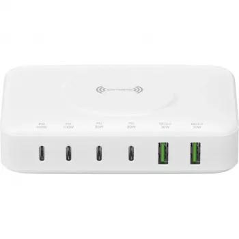 Organizer stacji ładującej wolnostojący 4smarts 540570 biały 100 W