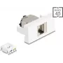 Modularny wtyk DELOCK 90905 RJ45 Cat.6A STP — ekranowany wtyk RJ45 do okablowania Cat6A