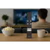 Uniwersalny pilot zdalnego sterowania SAVIO RC-15 do telewizorów TCL SMART TV, bezprzewodowy IR, czarny, zasięg 10 m