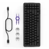 FUNCTION Elite MiniTKL, klawiatura gamingowa, czarna, układ DE, NZXT Swift