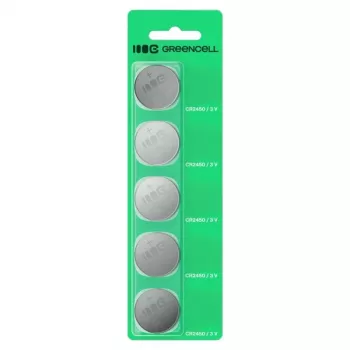Bateria pastylkowa zielony Cell CR2450 3V — litowa, 5 szt.