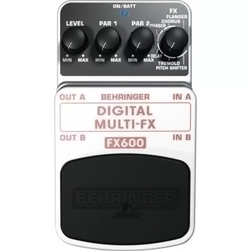 Procesor efektów Behringer FX600 szerokość 70 mm głębokość 123 mm wysokość 54 mm