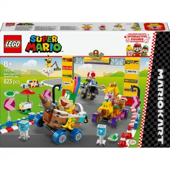 Klocki Mario Kart - Zestaw Baby Peach i Grand Prix