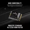 Corsair MP600 Mini - SSD - 2 TB - wewnętrzny - M.2 2230 - PCIe 4.0 x4 (NVMe)