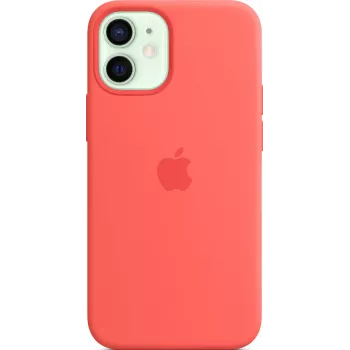 Apple Case with MagSafe - Etui na telefon komórkowy - Silikon - Różowy Citrus - dla iPhone 12 mini (MHKP3ZM/A)