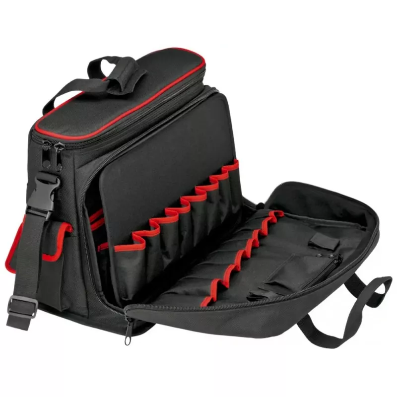 Etui na narzędzia Knipex 00 21 10 LE, czarne, czerwone, poliester