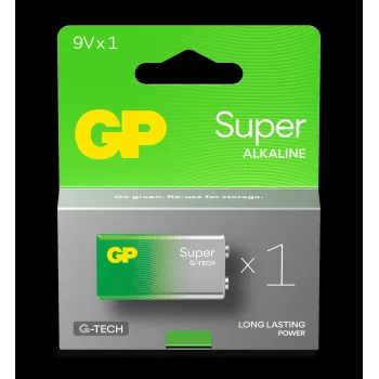 BATERIA ALKALICZNA 6LR61 9V GP SUPER 1SZT.