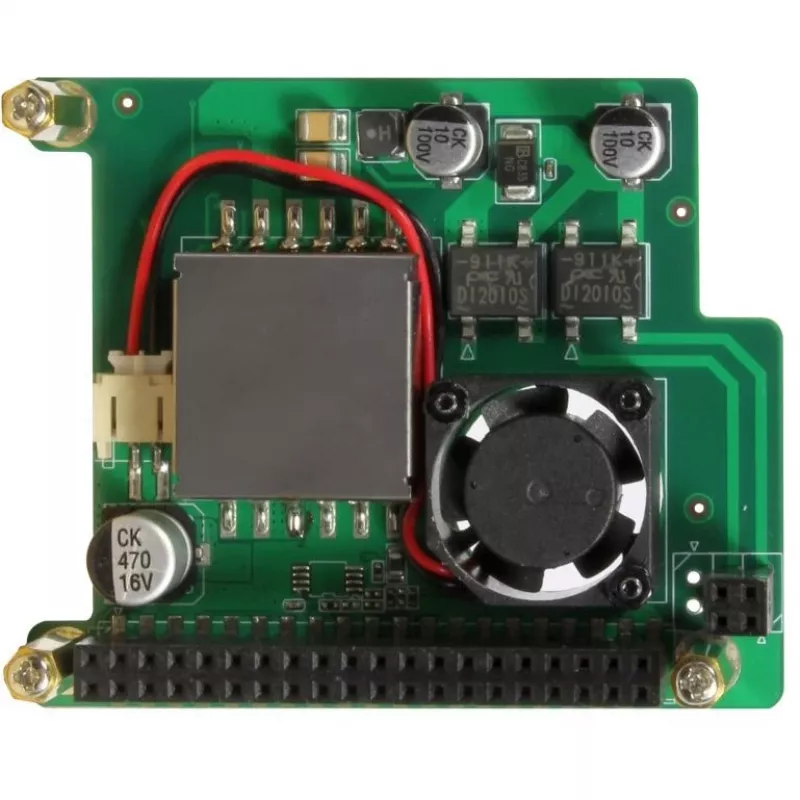 PoE Hat ALLNET dla Radxa Rock 3A 802.3at — akcesorium Power over Ethernet