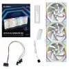 Lian Li UNI FAN SL Wireless 120 ARGB Reverse Blade Biały 3-pack