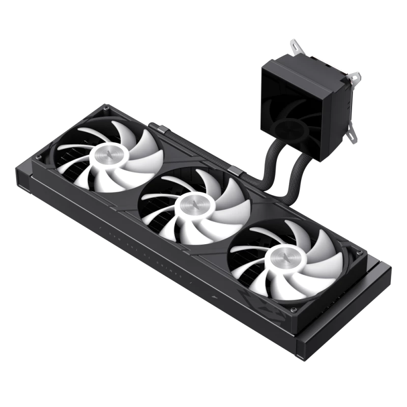 Chłodzenie cieczą CPU Gamemax | GLACIER 360 LCD BK | Intel, AMD