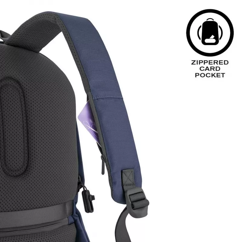 Plecak casual XDDESIGN Bobby Soft z komorą na laptop 15,6 cala, 16 l, granatowy, PET