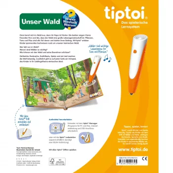tiptoi Dlaczego? Jak? Po co? Nasz las, książeczka edukacyjna
