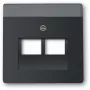 BUSCH JAEGER 1710-0-3911 - Schwarz - konventionell - Jede Marke - 63 mm - 63 mm - 1 Stück(e)