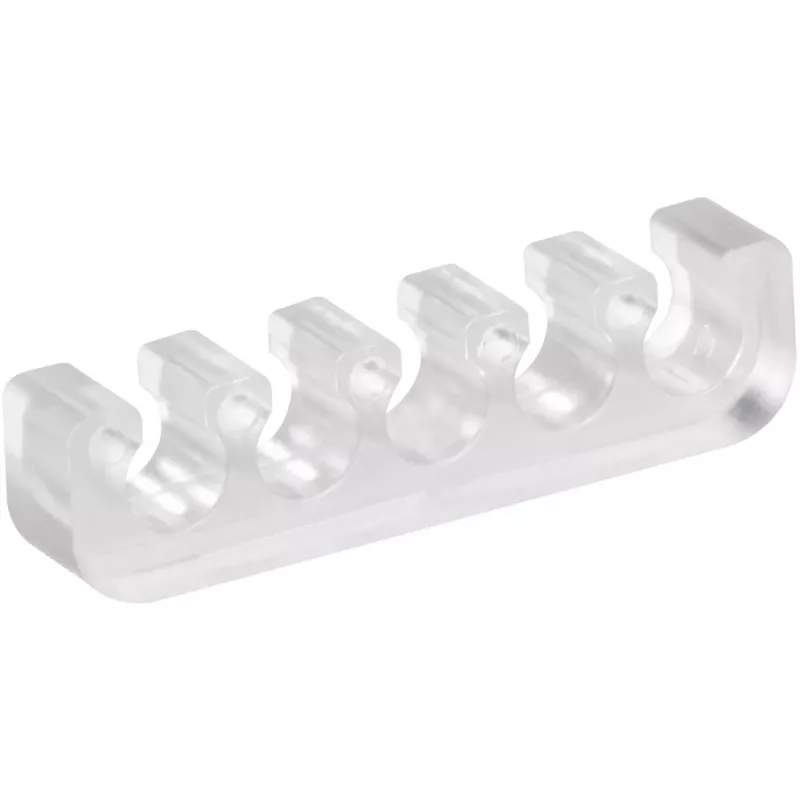 SilverStone SST-PP09, zestaw grzebieni do kabli, przezroczysty