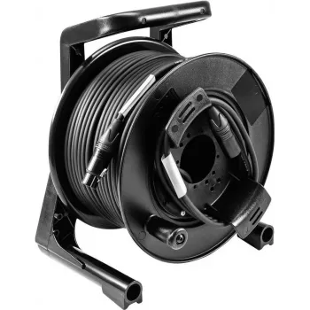 Bęben kablowy PSSO DMX 50m XLR 2x0.22 — 50 m kabel DMX na szpuli, złącza XLR, 2 x 0,22 mm²