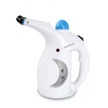 Ręczny parownik do ubrań ESPERANZA EHI006 — 800 W, para 15 g/min, zbiornik 0,2 L, przewód 1,5 m, czarny