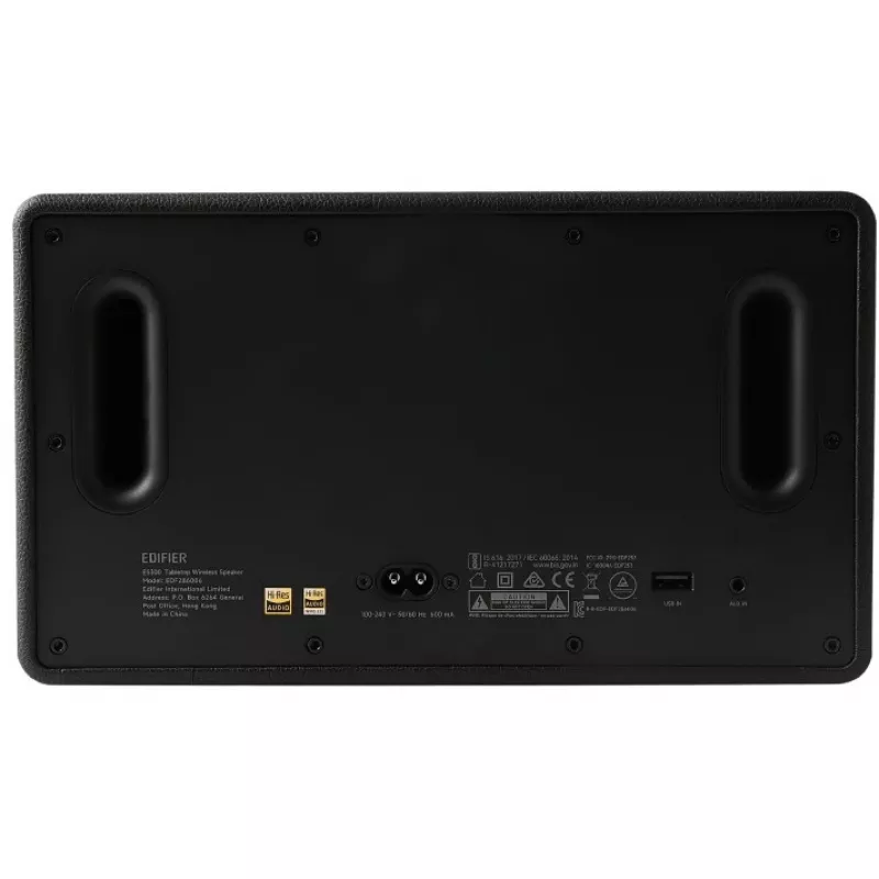 Głośnik imprezowy Edifier ES300 Czarny — 2-drożny, 60 W RMS, Bluetooth LDAC/SBC, USB-A, pokrętło głośności
