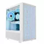 Obudowa PC MODECOM BREEZE ARGB Flow MIDI Czarna — ATX, 3x140mm przód + 1x140mm tył, szkło hartowane, USB-C