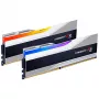 DIMM 64 GB DDR5-6000 (2x 32 GB) Dual-Kit, Arbeitsspeicher silber, F5-6000J3238G32GX2-TZ5RS, Trident Z5 RGB , INTEL XMP